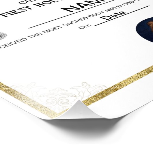 Eerste communiqué foto afdruk (Hoek)