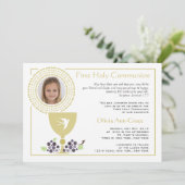 Eerste communiqué Foto-uitnodiging Kaart (Staand voorkant)