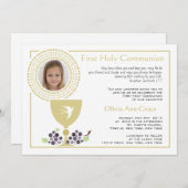 Eerste communiqué Foto-uitnodiging Kaart (Voorkant / Achterkant)