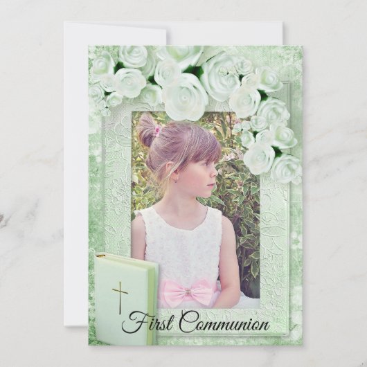 Eerste communiqué Foto-uitnodiging Kaart (Voorkant)