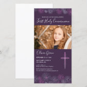 Eerste communiqué Fotokaart Uitnodiging - 1e commu (Voorkant / Achterkant)