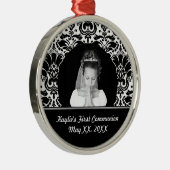 Eerste communiqué-fotoversiering metalen ornament (Rechts)