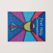 Eerste communiqué Gefeliciteerd en zegeningen Legpuzzel (Horizontaal)