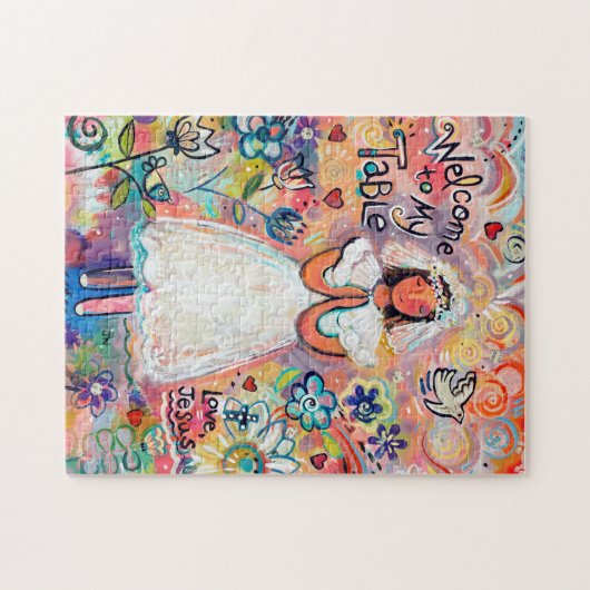 Eerste communiqué Gift Puzzle Legpuzzel (Horizontaal)