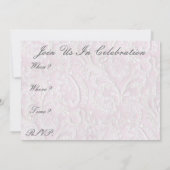 Eerste communiqué (Girl) Kaart (Achterkant)