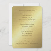 Eerste communiqué "ingegraveerd" kruis kaart (Achterkant)