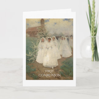 Eerste communiqué kaart