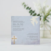 Eerste communiqué kaart (Staand voorkant)