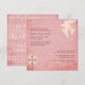 Eerste communiqué kaart (Voorkant / Achterkant)