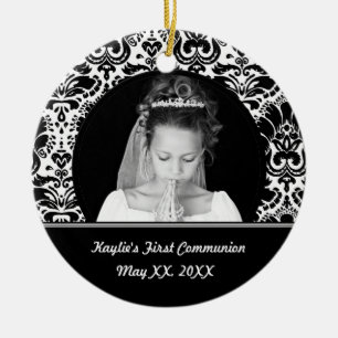Eerste communiqué keramisch ornament