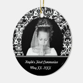 Eerste communiqué keramisch ornament (Links)