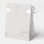 Eerste communiqué Marble Girl Foto Pink Orchid Gol Bedankdoosjes (Achterkant)