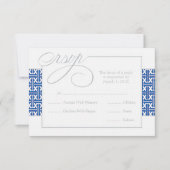 Eerste communiqué of Baptisme RSVP  | marine (Voorkant)