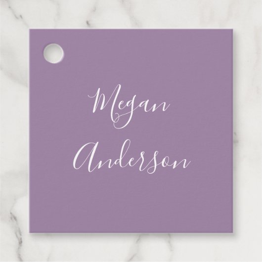 Eerste communiqué, Paarse sacharens Bedankjes Labels (Voorkant)