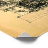 Eerste communiqué Persoonlijke Memorial (tan) Poster (Hoek)