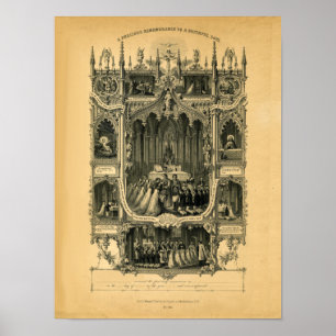 Eerste communiqué Persoonlijke Memorial (tan) Poster