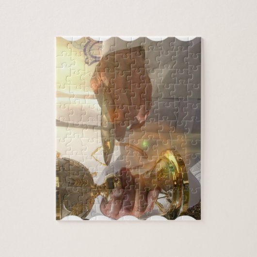 Eerste communiqué Puzzle Legpuzzel (Verticaal)