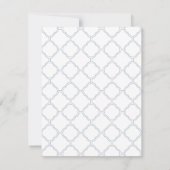 Eerste communiqué-uitnodiging kaart (Achterkant)