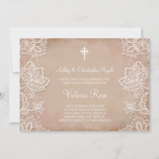 Eerste communiqué Uitnodiging Roze  (Voorkant)