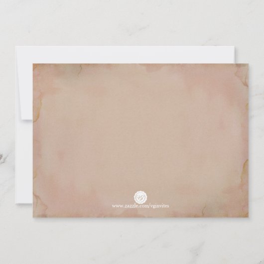 Eerste communiqué Uitnodiging Roze  (Achterkant)