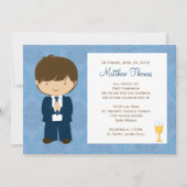 Eerste communiqué Uitnodiging voor Jongen (Voorkant)