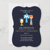 Eerste communiqué van de marine BOYS Kaart (Voorkant)