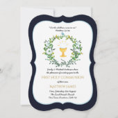 Eerste communiqué van de marine BOYS Kaart (Voorkant)