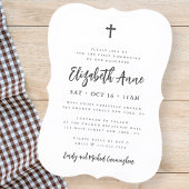 Eerste communiqué voor haar moderne minimalistisch kaart