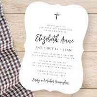 Eerste communiqué voor haar moderne minimalistisch