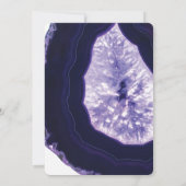 Eerste communiqué voor hem Geode Faux Gold Cross Kaart (Achterkant)