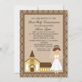  eerste communistisch meisje naar kerkelijke uitno kaart