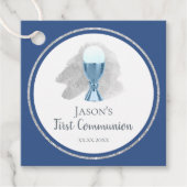 Eerste communistische jongen bedankjes labels (Voorkant)