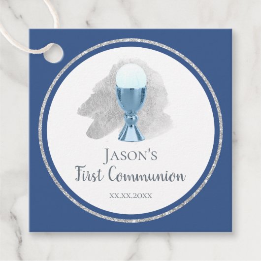 Eerste communistische jongen bedankjes labels (Voorkant)