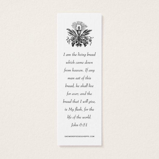 Eerste communistische katholieke gedenkdag Jesus P Mini Visitekaartjes (Achterkant)