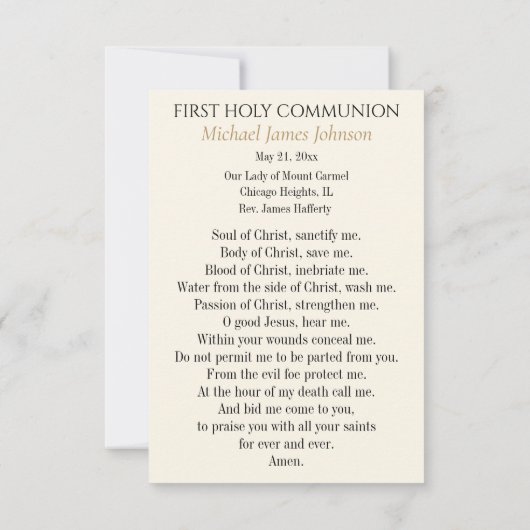 Eerste communistische katholieke herinnering Heili Aankondiging (Achterkant)