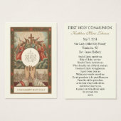 Eerste communistische katholieke herinnering Heili Visitekaartje (Voorkant /achterkant)