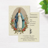 Eerste communistische katholieke herinnering Heili Visitekaartje (Bureau)