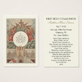 Eerste communistische katholieke herinnering Heili Visitekaartje (Voorkant /achterkant)