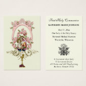 Eerste communistische katholieke herinnering Heili Visitekaartje (Voorkant /achterkant)