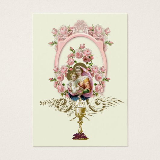 Eerste communistische katholieke herinnering Heili Visitekaartje (Voorkant)