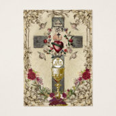 Eerste communistische katholieke herinnering Heili Visitekaartje (Voorkant)