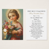 Eerste communistische katholieke herinnering Heili Visitekaartje (Voorkant /achterkant)