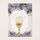 Eerste communistische katholieke herinnering Heili Visitekaartje (Voorkant)