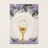 Eerste communistische katholieke herinnering Heili Visitekaartje (Voorkant)