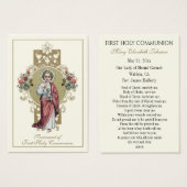 Eerste communistische katholieke herinnering Heili Visitekaartje (Voorkant /achterkant)