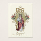 Eerste communistische katholieke herinnering Heili Visitekaartje (Voorkant)