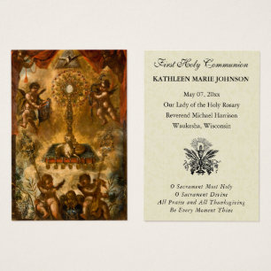 Eerste communistische katholieke herinnering Heili Visitekaartje