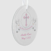 Eerste communistische witte doven met banner ornament (voorkant)