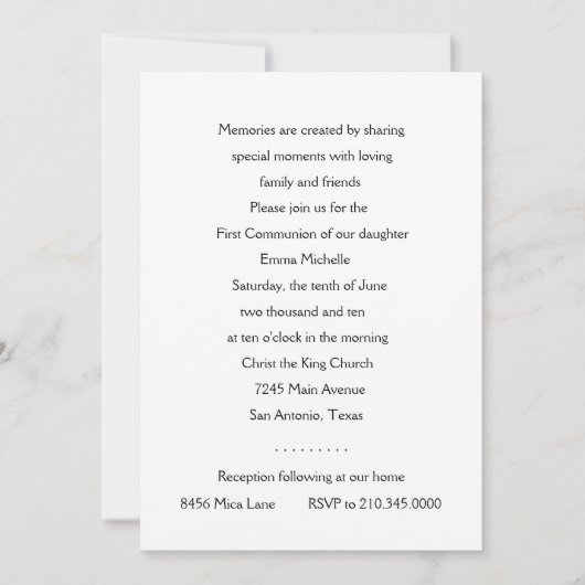 Eerste Communitygoudkruis Kaart (Voorkant)