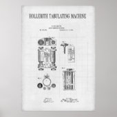 EERSTE COMPUTER 1889 POSTER (Voorkant)